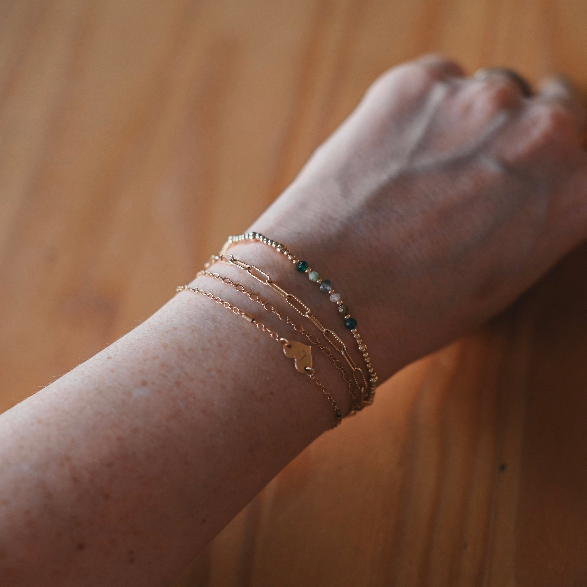 Hidden 2025 message bracelet